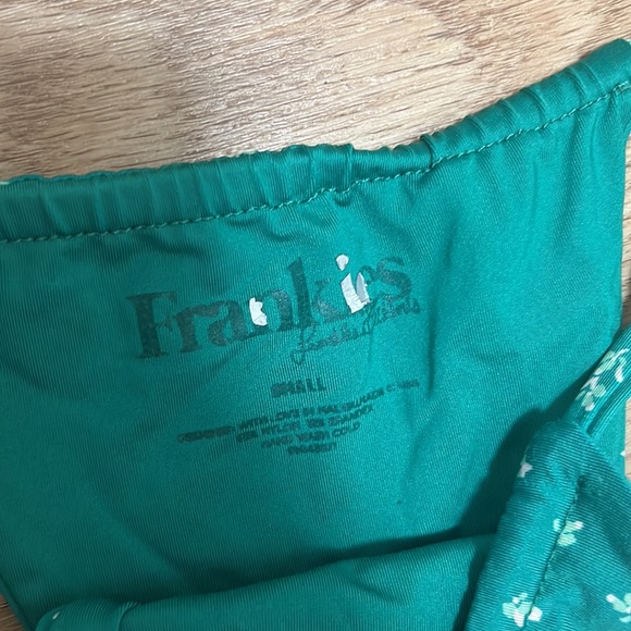 Frankie’s Bikinis Tia Green Ditsy Bikini - Picture 4 of 5